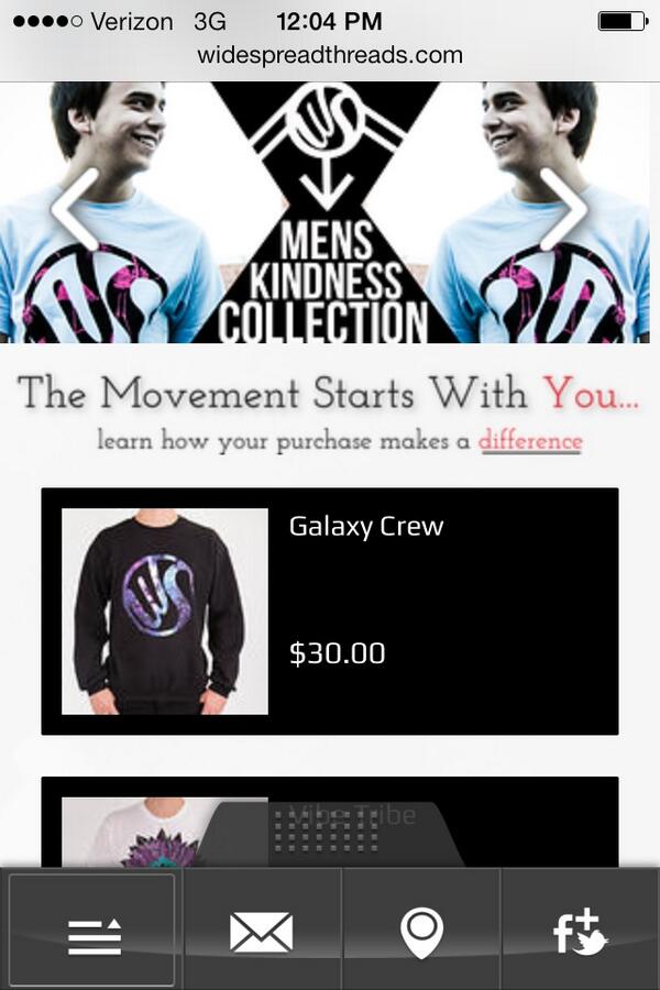 MustangSally711's tweet image. Boom!! #KindnessCollection hits the scene!! widespreadthreads.com
