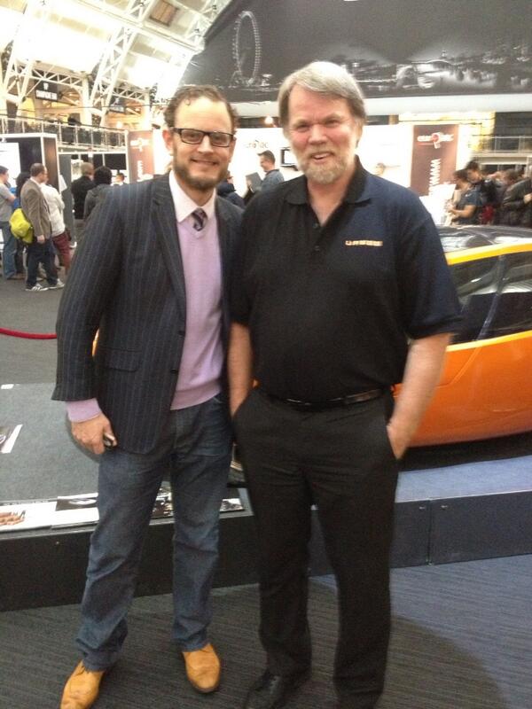Nice to meet Jim Kor, inventor of Urbee the 3D Printed car ~ thoroughly nice chap &amp; inspiring innovation