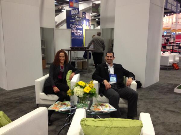 When the floor opens, make a beeline to our #BHGRE Living Room to speak with <a href="/KellyWhite/">kellywhite</a> &amp; @KarltonUtter! #narannual