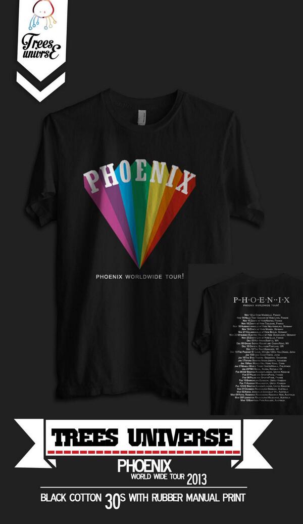 infocimindi's tweet photo. RT @merchtrees: [Pre Order] - Phoenix World Wide Tour - IDR 80rb | +6289654753885 | line : uburuburpohon http://t.co/gVdfDKebWY