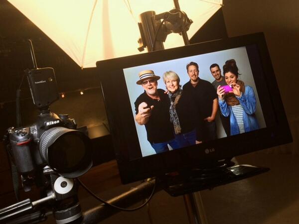 HamiltonStudio1's tweet photo. We're having a wedding at the studio tomorrow - complete with our own photo booth! Have a great weekend, everyone! http://t.co/HuYwWBG1HO