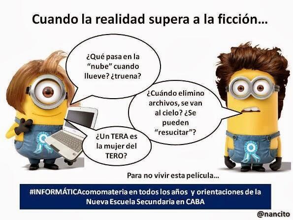 nicolasance's tweet image. una imagen vale mas que mil palabras... #INFORMÁTICAcomomateria #INFORMÁTICAparatodos