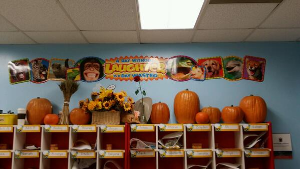 A day without laughter is a day wasted - from my son's school