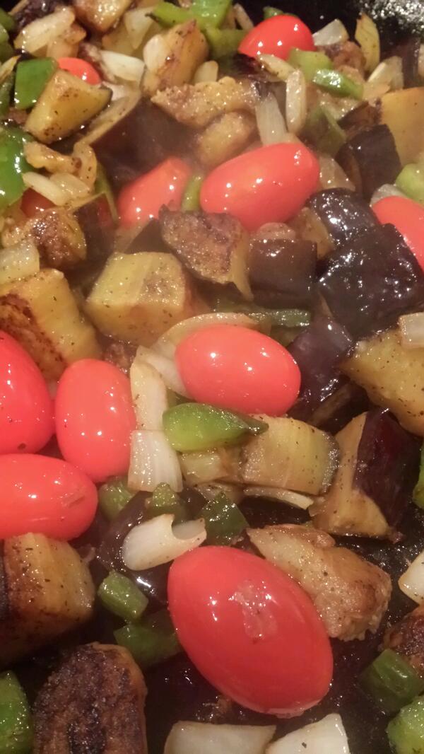 #fried eggplant