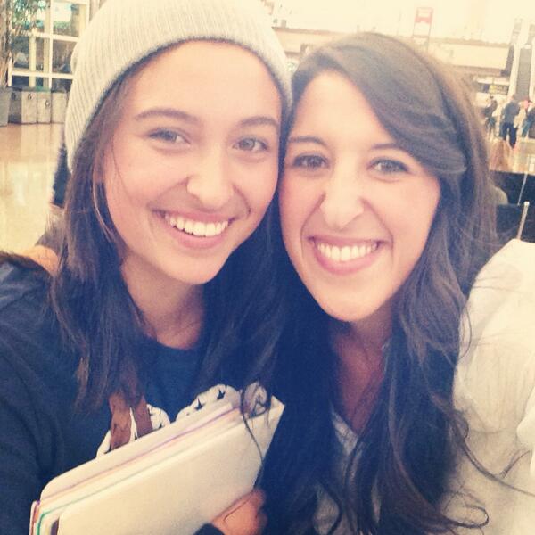 J_Blea's tweet photo. She's here! We get @joy_blea til Monday! http://t.co/kLFdLNbobb