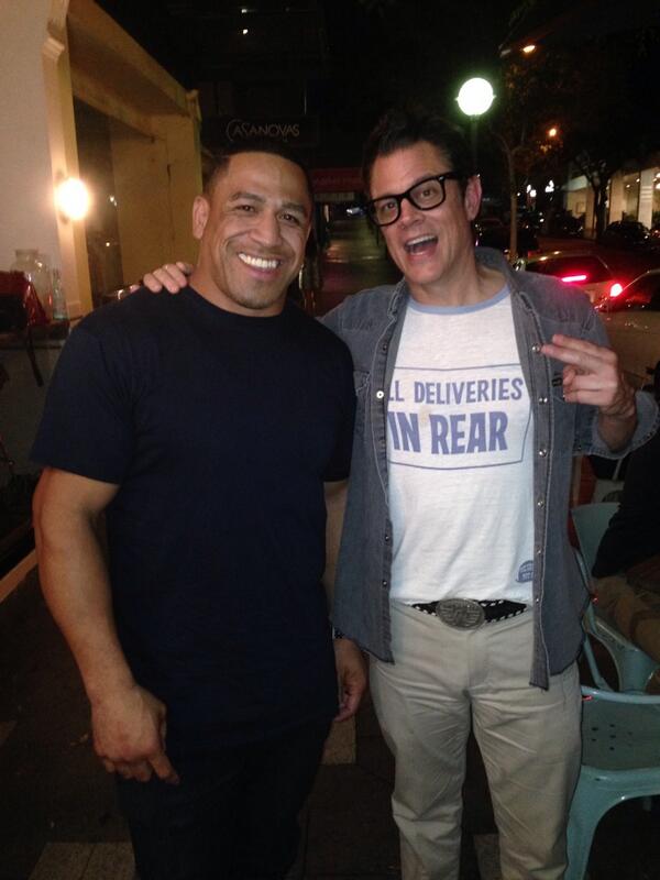 I got to meet my hero john hopoate last night in Sydney. Still smiling. wesclark.com/rrr/hopoate.ht…