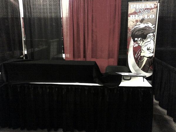inna2nd's tweet image. At least we have more stuff than we did last year! @CustomSwaves  #1stYear4us #DCon #booth525
