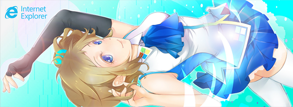 Berita OOT, Microsoft Singapore menciptakan maskot versi anime dari browser Internet Explorer bernama Inori Aizawa.