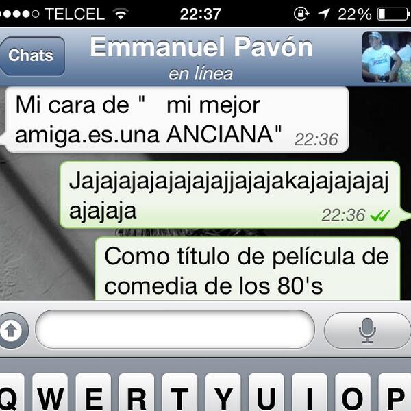 ¿Qué cara pone @JPEmmanuel cuando le digo que ya me voy a dormir? Jajaja😂 #BFF #TopsLove