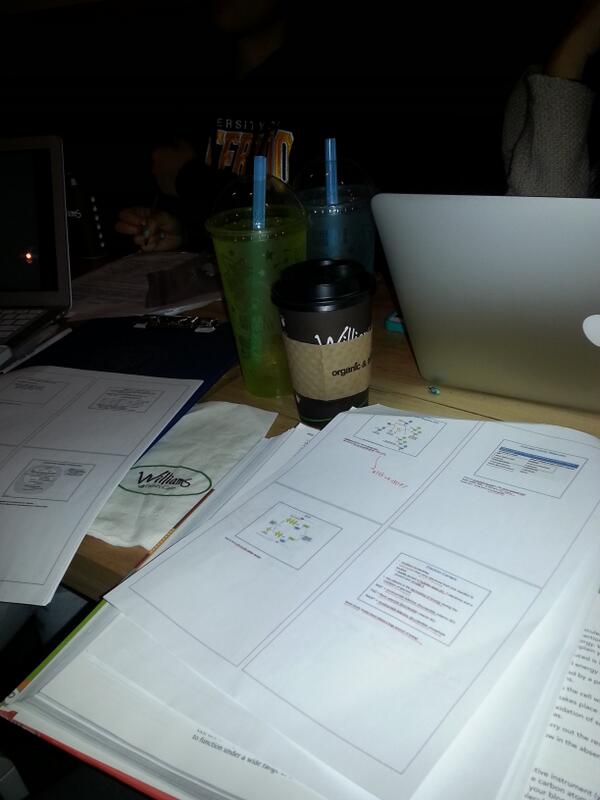 AshiiSJ's tweet image. #biomidterm#bubbletea