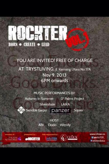 Dont Forget, TODAY! Come and join with us in this event, you can get free shirt. Dont miss it guys!