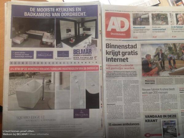 BeersJack's tweet image. Ze zijn goed bezig de #SelectedDealers van @VilleroyandBoch @BelmarBV #SquaroEDGE12