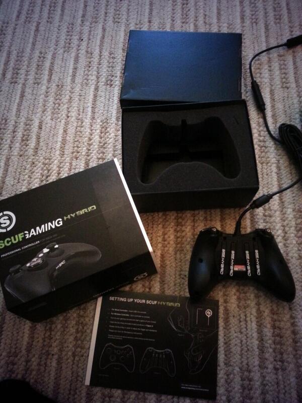 LPoint_'s tweet image. Look what came this morning. Why thankyou @ScufGaming, only took two days from dispatch to arrival!