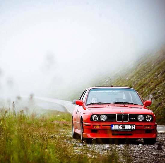 Taking on the road less traveled in a #BMW E30 M3. Photo: <a href="/mclubla/">MCLA</a>
