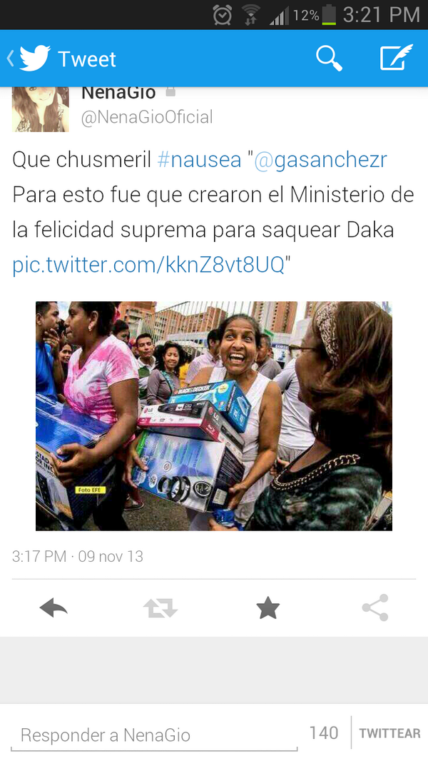 marietta_j's tweet photo. La #FelicidadSupremaSocialista #AveMariapurisima http://t.co/4rgt5FxHTL