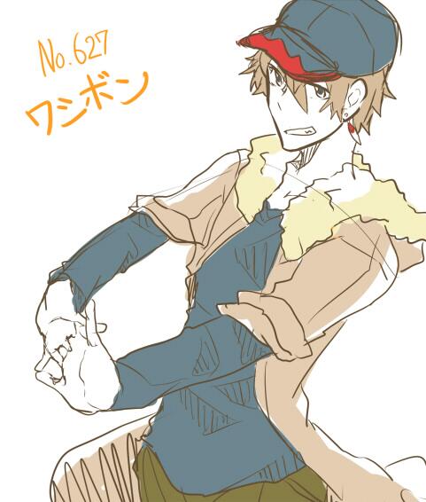 適当に図鑑番号いわれたポケモン擬人化する