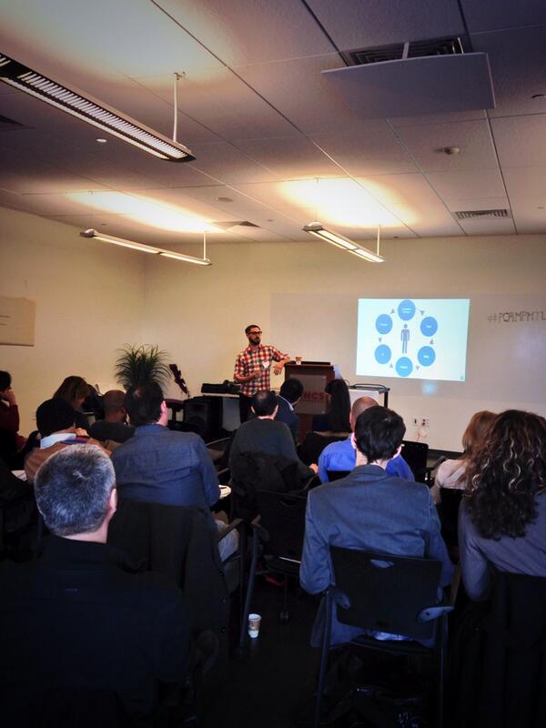 Great discussion happening at #pcampmtl on topic of Service Design and user experience!