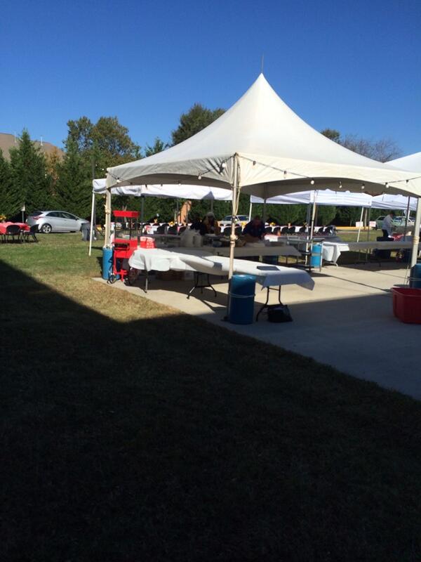 vbhudson's tweet photo. Setting up this morning was a blast.  Thanks to all that made this happen. It's going to be a great Italian festival http://t.co/Msm2hfizn1