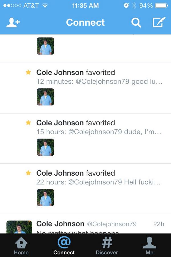 AdamAwes10K's tweet image. #HowToTell who your best friend is @Colejohnson79