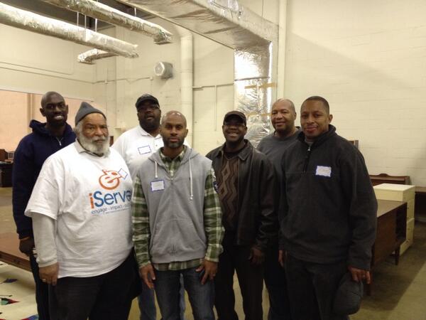 RtnMensMinistry's tweet image. The brothers did a GREAT job serving today at A Wider Circle #iServe #ReidTemple