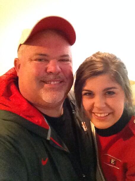 laurenestephens's tweet photo. Game day!! 🐾❤️🏈#BeatJCJC @EMCCathletics http://t.co/15okWk4GaG