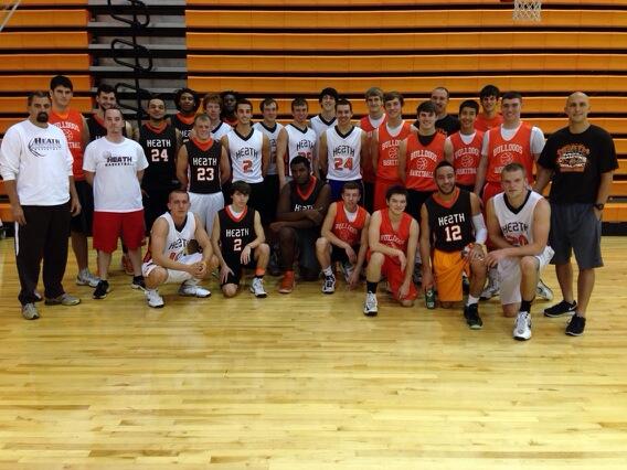 HHSCoachFulk's tweet photo. Very thankful to have alumni that come back and support our program to make our current players better http://t.co/EOyyoZRBZc