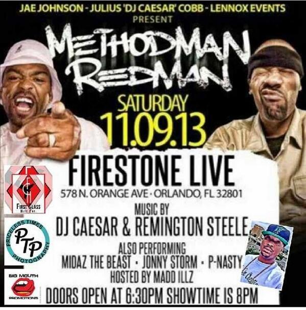 BigMouthPromo_'s tweet image. Tonight make sure you come out and support @Pnasty321 hit the stage with Method Man &amp;amp; RedMan #FirstClassHitz