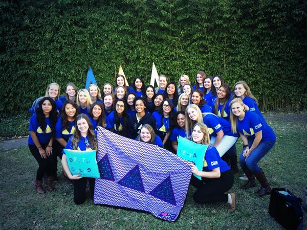 janellynrae's tweet image. Officially official! ΔΔΔ #pledgeclass