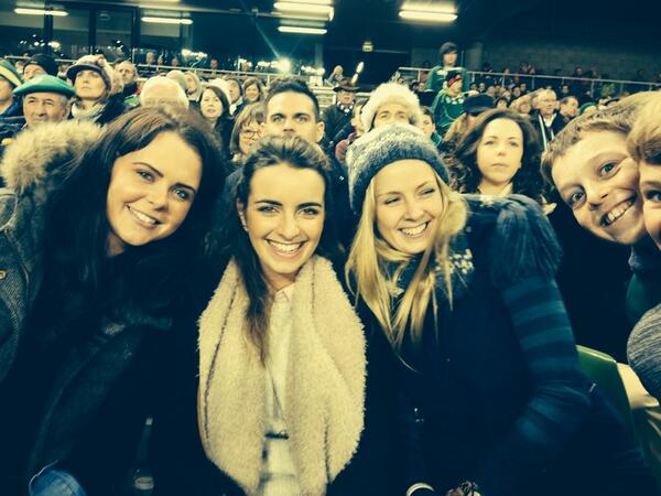 KateRyan91's tweet image. Ailish's bf for the game @ailishsmyth90