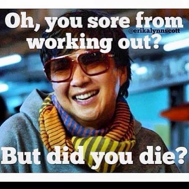 Oooooommmmgggg I'm so sore ? Thank you @TheMissKristen ❤
#funny #humor #laughterandpictures #hilarious