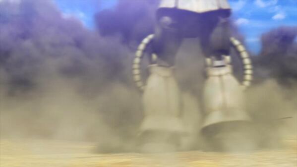 ZForces's tweet photo. A Zaku moves forward to intercept @GuntankS. #OdessaDay #GundamFTWest http://t.co/WtfaXrv3ZG