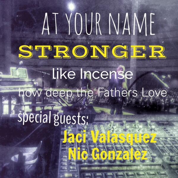 join us tomorrow @ 11:11 <a href="/SBCHouston/">Second Baptist Church</a> with special guests <a href="/jacivelasquez/">Jaci Velasquez</a> &amp; Nic Gonzalez of Salvador