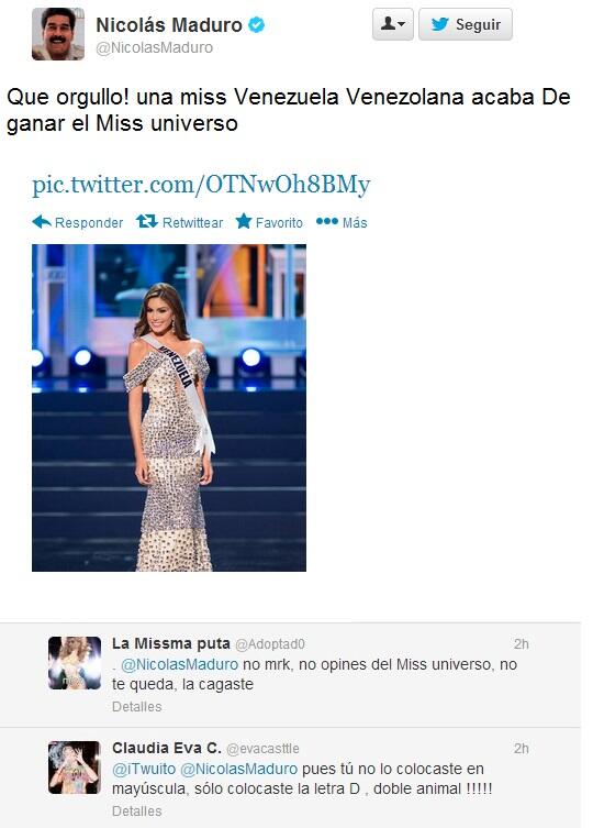 udDigame's tweet photo. AQUÍ el Tweet que Maduro borró en 2 minutos! : http://t.co/LduPQT5bUP