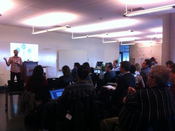 J-S <a href="/jschouinard/">J-S Chouinard</a> Amazing presentation on Service Design at #pcampmtl 2013! #prodmgmt #prodmktg Merci d'être venu!