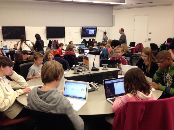 BradBroulik's tweet image. Young coders practicing their craft at #CoderDojoTC