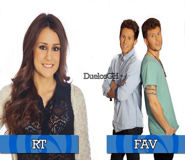 DuelosGH's tweet photo. ¿A quién prefieres? RT Argi Gastaka | FAV Gemelos Montoya (@charlimontoya y @gonzalomontoya9) #DuelosGH #GH14 http://t.co/ECBcvmG0my