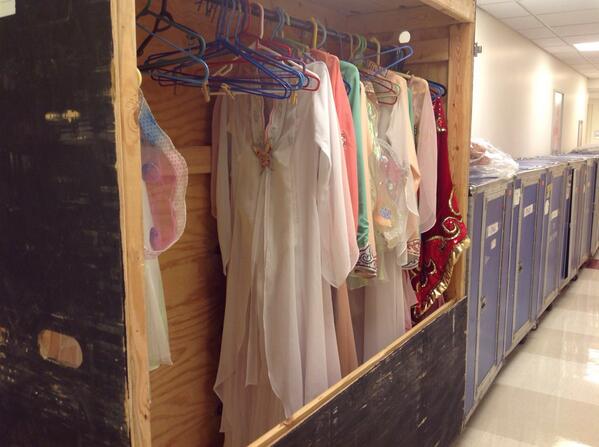Some of the costumes worn by the #shanghaiballet. Last show tonight @ 8!