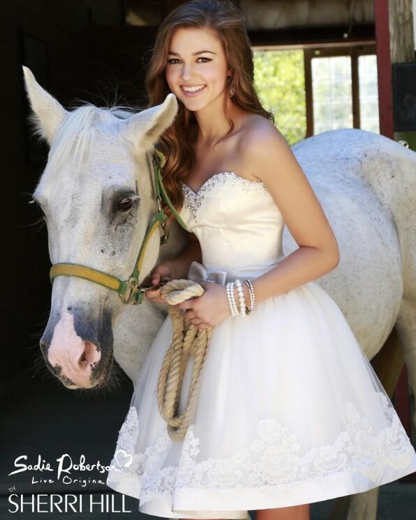 Sadie robertson shop sherri hill dresses