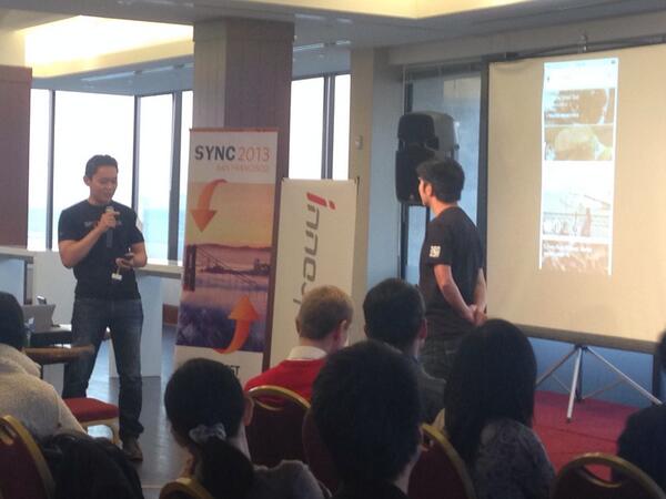 TingMuiLi's tweet photo. Our founders did an amazing presentation at @PingWest #SYNC2013 http://t.co/YXnQlv6EwF