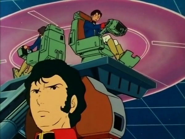 SCV_70WB's tweet photo. "Mr Bright! The G-Armour's returning!" Bright: Good. Prepare to launch the beam riffle immediately!" #OdessaDay http://t.co/Ia1aylJySe
