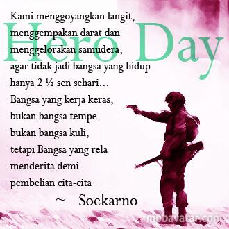 McDimbud's tweet photo. Selamat pagi! Selamat hari pahlawan. Mari lanjutkan perjuangan para pahlawan, penjajahan belum usai! http://t.co/pcOFM3Qqgj