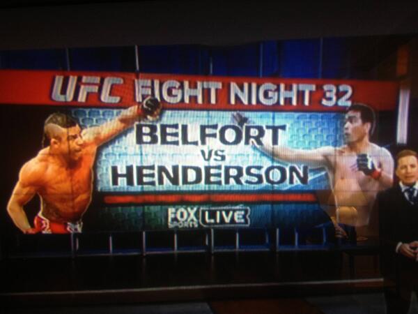 UFCMemes's tweet photo. Either the future has been predicted or Hendo just skipped the tanning this training camp #UFCFightNight http://t.co/aVtXYN3EDE