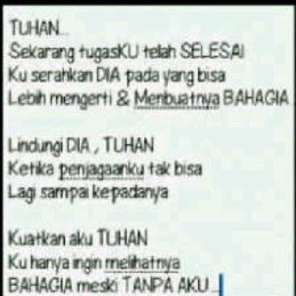 apoalone's tweet image. Pergilah cinta bahagiakan DIA di sana yg sangat lebih layak mendapat kan bahagiamu,tak usah kau hirau kan AKU disini.