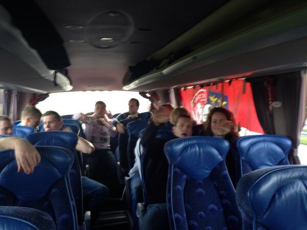 SVHengelo's tweet photo. Op weg naar Zwolle! http://t.co/LdML6yjtiy
