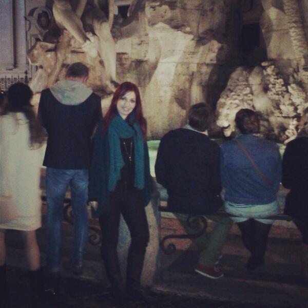 eleni_fil's tweet photo. La vita e bella a Roma http://t.co/9JK8pAI87P