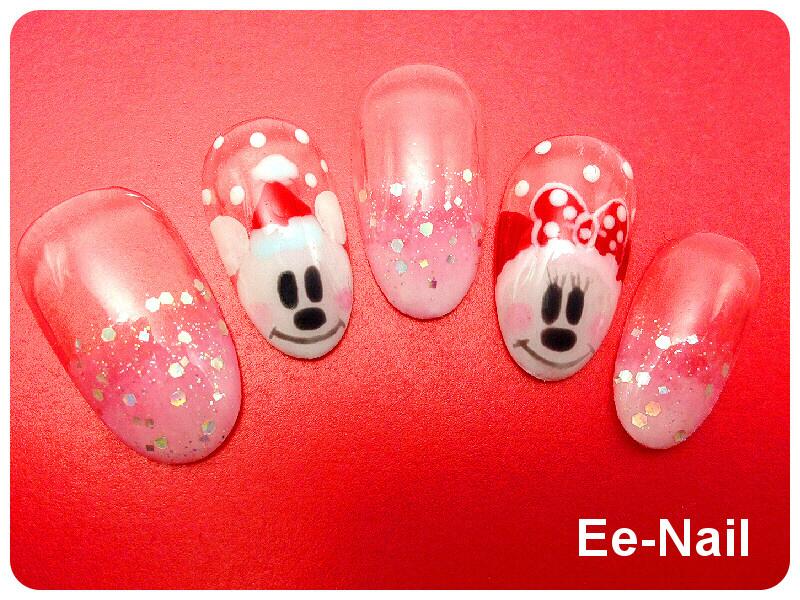 池袋ネイルサロン Ee Nail 雪だるまミッキー ミニー 手描きミッキー ミニーのクリスマスネイル ネイル Nail 池袋 ネイルサロン ジェルネイル Gelnail キャラネイル 痛ネイル ミッキー ディズニーネイル クリスマスネイル Http T Co