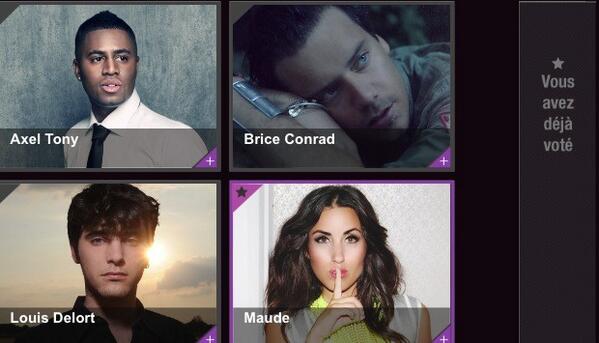 RomanePeyron83's tweet photo. Voter pour @Maude_Official au #NMA http://t.co/XW6ZG5RKCp