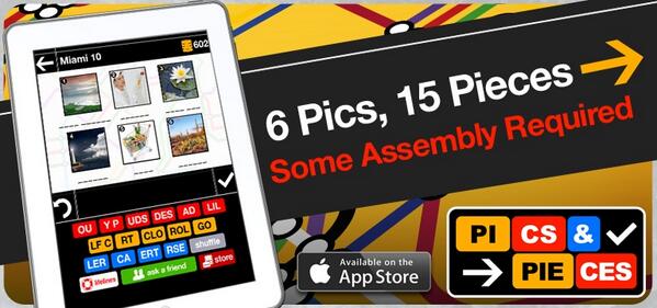 Pics &amp; Pieces is my new favorite game! Try it, it's free: PicsAndPiecesApp.com #PicsAndPieces