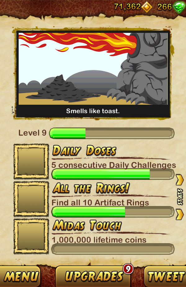iSourin's tweet photo. I got 11210763 points while escaping from a Giant Demon Monkey. Beat that! http://t.co/YwFGkEtGu3 http://t.co/nCKzMc9CE4