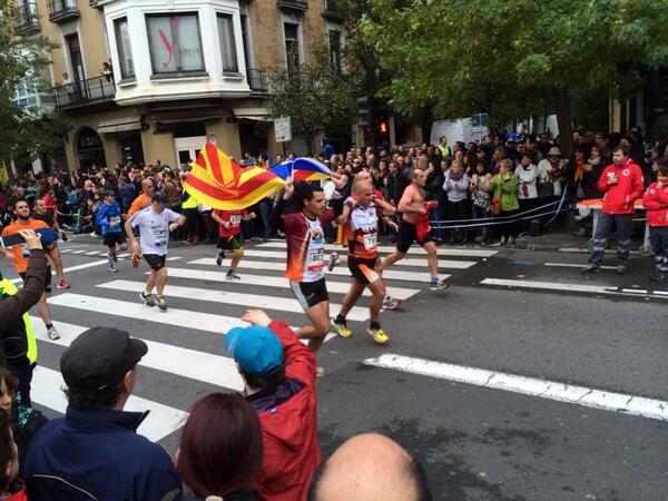 Segon any de massiva #plujadestelades a la <a href="/BSS_Fortuna/">Behobia-SanSebastián</a>